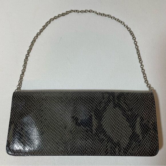 Anne Taylor Leather Shoulder Bag in Python Print - Picture 9 of 11
